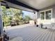 Enjoy outdoor living on this spacious deck with shade and a view at 5126 S Kenton Way, Englewood, CO 80111
