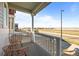 Inviting porch with chairs and a lovely view at 5936 N Lisbon St, Aurora, CO 80019