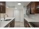 Compact kitchen with stainless steel appliances, offering style and functionality at 800 N Pearl St # 611, Denver, CO 80203