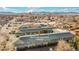 Overhead view of a Lakewood, Colorado community near the Table Mountain at 9925 W 20Th Ave # 17, Lakewood, CO 80215