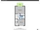 Upstairs floorplan featuring a primary bedroom, additional bedroom, and balcony layout with walk-in closet at 9925 W 20Th Ave # 17, Lakewood, CO 80215