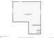 Floor plan of an unfinished basement measuring 32'0