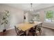 Cozy dining room with a wooden table, modern chairs, and natural lighting. Ready for meals and gatherings at 1285 Aberdeen Dr, Broomfield, CO 80020