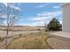 Expansive backyard featuring a stunning view at 1757 Baguette Dr, Castle Rock, CO 80108