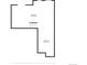 Basement floor plan displaying basement and bedroom layouts with staircase for access at 9479 Rifle St, Commerce City, CO 80022