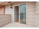 Balcony sliding door showing the balcony surface and entrance to the room at 925 Elm St, Denver, CO 80220