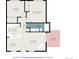 Detailed floor plan showcasing a 11x13 Primary Bedroom, balcony, kitchen, and open living space at 4460 S Pitkin St # 119, Aurora, CO 80015