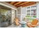 Private patio area with seating, perfect for outdoor relaxation at 4460 S Pitkin St # 119, Aurora, CO 80015