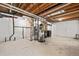 View of unfinished basement with wrapped walls and ceiling, and plumbing in view at 10681 Cherrybrook Cir, Highlands Ranch, CO 80126