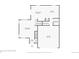 Floorplan of the main level showing the living room, kitchen, dining room, and garage at 10681 Cherrybrook Cir, Highlands Ranch, CO 80126