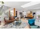 Spacious living room with modern furnishings and an open layout at 501 S Race St, Denver, CO 80209