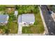 Aerial view showing new roof, landscaping, and welcoming front entrance at 7912 Fenton St, Arvada, CO 80003