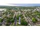 Expansive aerial view of a neighborhood with mature trees, showcasing the community's lush green surroundings at 7912 Fenton St, Arvada, CO 80003