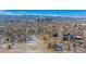 Breathtaking aerial view capturing the city skyline and surrounding landscape at 1150 Vine St # 201, Denver, CO 80206