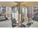 Enjoy fresh air on this cozy balcony with comfortable seating at 1150 Vine St # 201, Denver, CO 80206