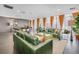 Open-concept living space with dining area and expansive window views at 1150 Vine St # 201, Denver, CO 80206