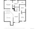 Upstairs floor plan with dimensions showing primary bedroom, sitting room, bathrooms and walk in closet at 2753 E 139Th Dr, Thornton, CO 80602
