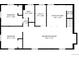 Basement plan featuring two bedrooms, recreation room, bath, utility, and eat-in kitchen at 2260 S Lewiston St, Aurora, CO 80013