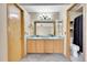 Bathroom with double sinks, lots of cabinet space, separate toilet, and great lighting at 11355 Haswell Dr, Parker, CO 80134