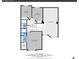 Detailed floorplan of the home's second story, showing layout and dimensions of rooms at 11355 Haswell Dr, Parker, CO 80134
