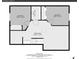 Detailed floorplan of the home's basement, showing layout and dimensions of rooms at 11355 Haswell Dr, Parker, CO 80134