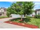 Beautiful home with a well-maintained front yard, lush landscaping, and a welcoming curb appeal at 11355 Haswell Dr, Parker, CO 80134