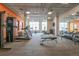 Modern fitness center with various exercise equipment at 2438 Welton St, Denver, CO 80205