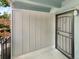 Private balcony area with secure entry and outdoor space at 2401 S Gaylord St # 206, Denver, CO 80210