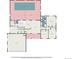 Floor plan featuring garage, living room, primary bedroom, and swimming pool at 15623 Degaulle Cir, Brighton, CO 80603