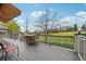 Inviting outdoor deck with comfortable seating, perfect for enjoying the surrounding landscape at 7081 Salvia St, Arvada, CO 80007