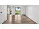 This bedroom has a sliding glass door to a balcony and lots of natural light at 4899 S Dudley St # 7E, Littleton, CO 80123