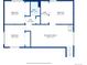 Detailed floor plan showcasing the layout of the basement at 9655 W 105Th Way, Broomfield, CO 80021