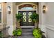 Impressive double front doors with decorative glass panes at 918 Dakota Dr, Castle Rock, CO 80108