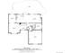 Detailed first floor plan showing layout of living room, dining room, kitchen, garage and patio at 10289 E Berry Dr, Greenwood Village, CO 80111