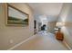 Functional office featuring natural lighting, a ceiling skylight, and built-in shelving at 4545 S Monaco St # 243, Denver, CO 80237