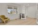 Bright and modern office space with hardwood floors and large window at 7325 S Waterloo Way, Aurora, CO 80016