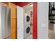 A laundry room with a washer and dryer set at 8707 E Florida Ave # 614, Denver, CO 80247