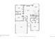 Floor 1 floorplan showing bedrooms, bathrooms, living room, dining room, kitchen, garage, laundry and foyer at 8773 S Dudley St, Littleton, CO 80128