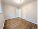 Bedroom featuring wood floors and a closet at 1054 Magnolia St, Denver, CO 80220