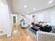 Spacious living room with hardwood flooring and modern decor at 1054 Magnolia St, Denver, CO 80220