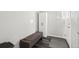 Entryway featuring a bench seat, closet, and door to the rest of the home at 2188 Abigail Ln, Castle Rock, CO 80104