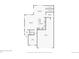 Floor plan of the home's first floor including a living room, kitchen, bathroom, and office at 2188 Abigail Ln, Castle Rock, CO 80104