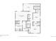 Floor plan of the home's second floor including the primary bedroom, bathrooms, laundry, and bedrooms at 2188 Abigail Ln, Castle Rock, CO 80104