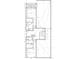 Second floor plan, two bedrooms with ensuite baths plus a loft area and laundry connection at 625 Lombardi Cir, Louisville, CO 80027
