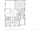 Upstairs floorplan showing bedrooms, bathrooms, laundry, and media room at 11657 Olathe St, Commerce City, CO 80022