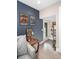 Inviting entryway with a built-in shelving unit at 903 E 13Th Ave, Denver, CO 80218