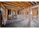 Partially finished basement featuring a fireplace at 272 Lafayette St, Louisville, CO 80027