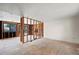 Large living room space with frame and studs needing some TLC at 272 Lafayette St, Louisville, CO 80027