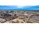 Panoramic aerial shot captures the city skyline and the sports stadium, enhancing the urban living experience at 1019 26Th St, Denver, CO 80205