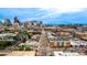 Beautiful neighborhood aerial view, showcasing the skyline and the bustling city at 1019 26Th St, Denver, CO 80205